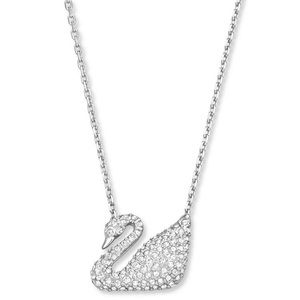 Swarovski swan necklace